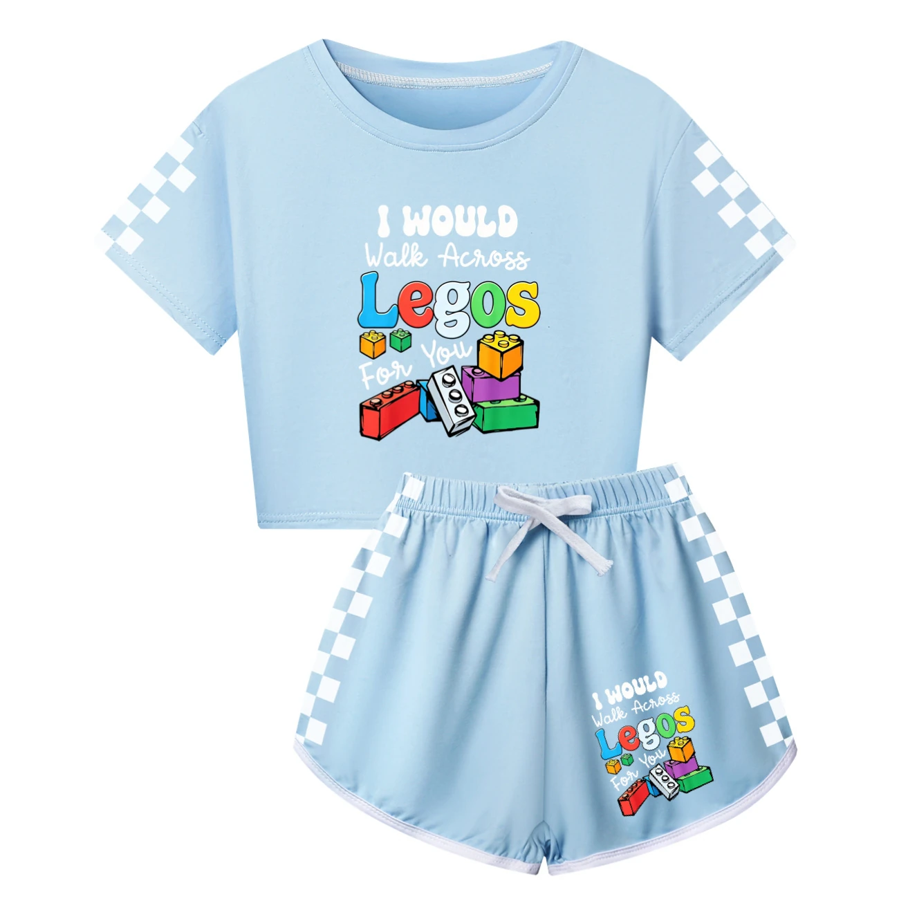 Family Lounge Set — 5817 Edition, Style 06 · Light Blue