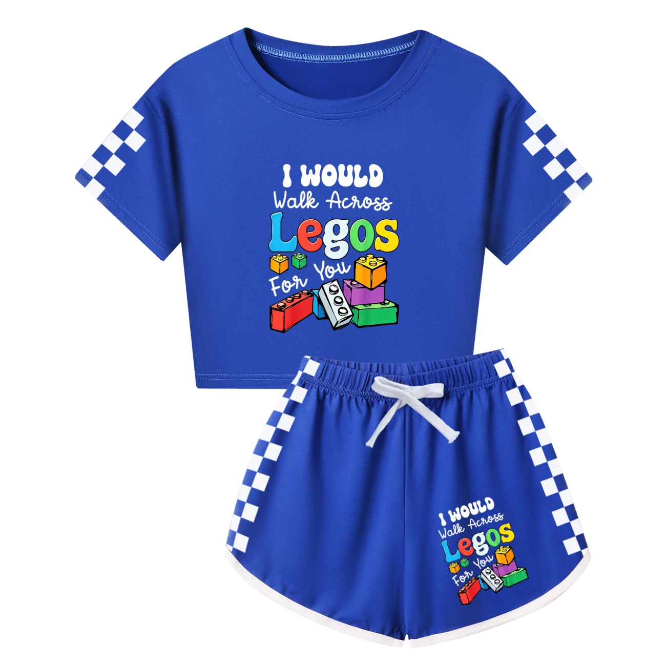 Family Lounge Set — 5817 Edition, Style 08 · Deep Blue