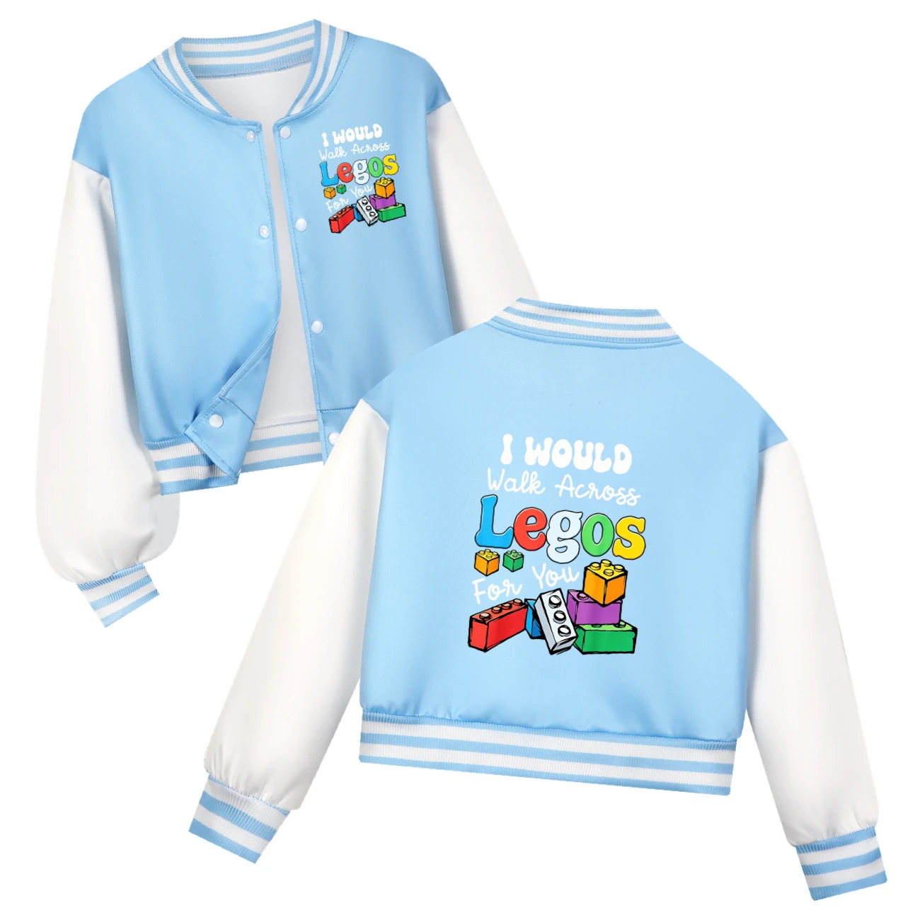 Playtime Varsity Layering Set — 5817 Edition, Style 03 · Sky Blue