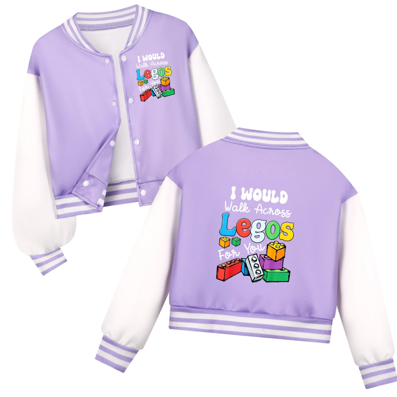 Playtime Varsity Layering Set — 5817 Edition, Style 04 · Purple