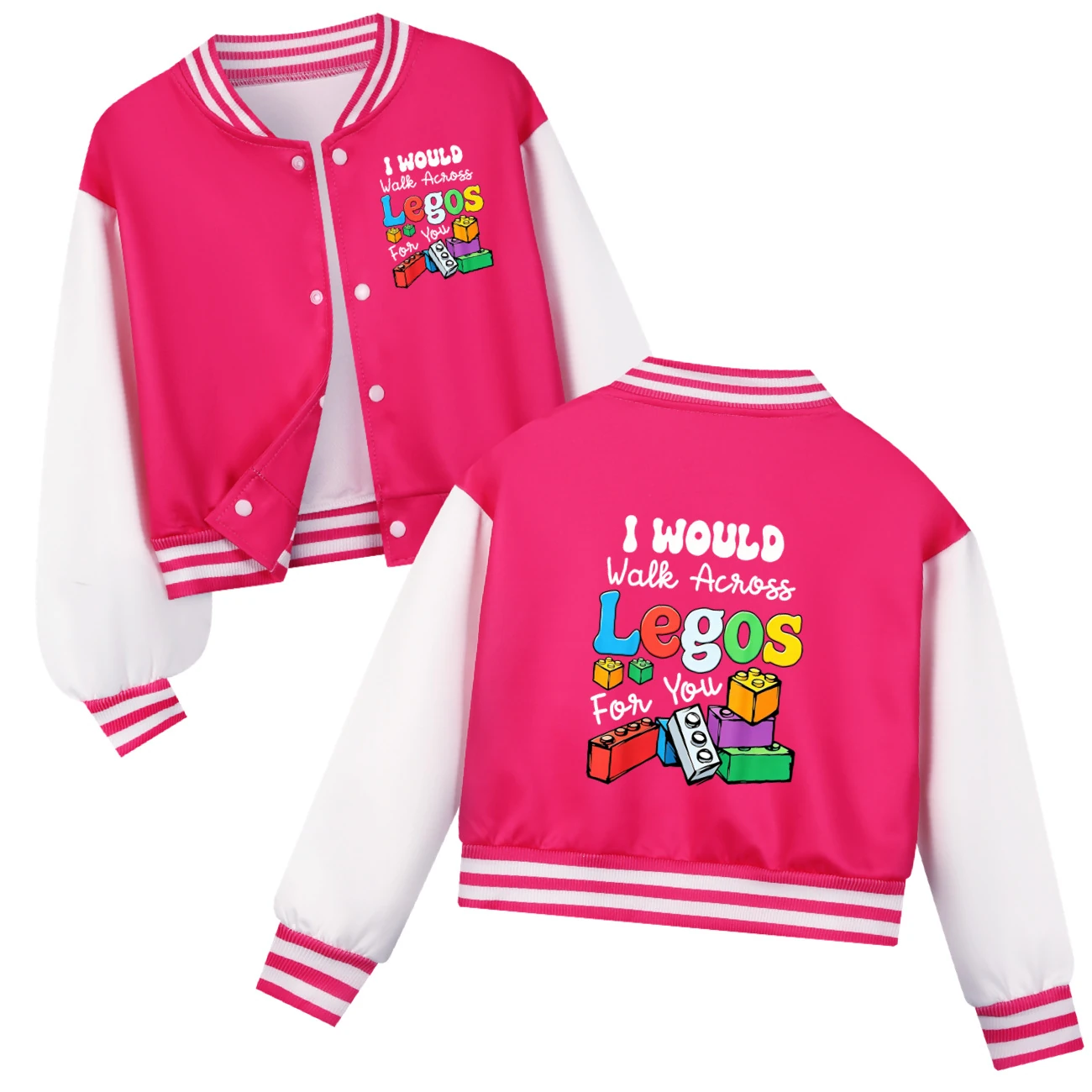 Playtime Varsity Layering Set — 5817 Edition, Style 05 · Rose