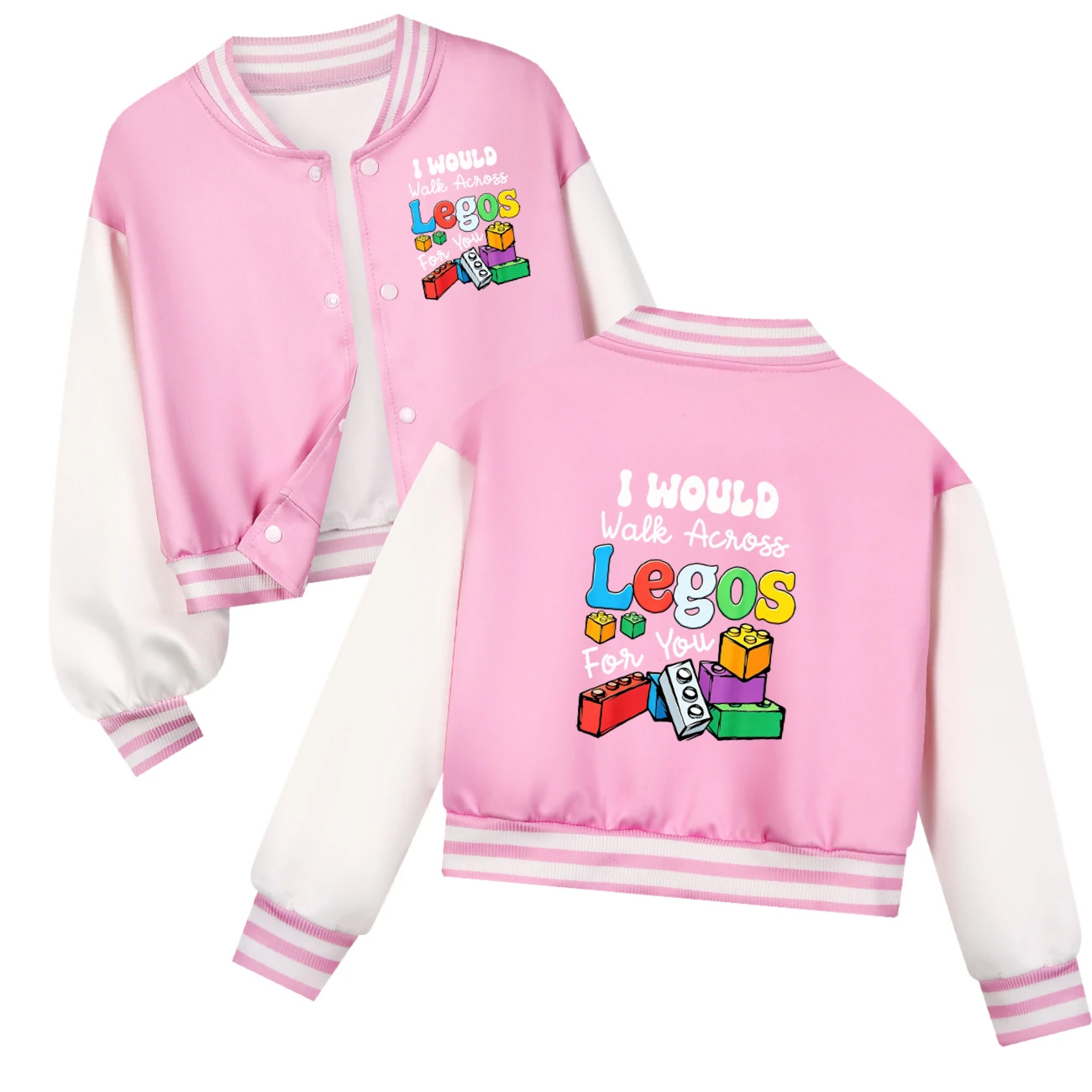 Playtime Varsity Layering Set — 5817 Edition, Style 06 · Pink