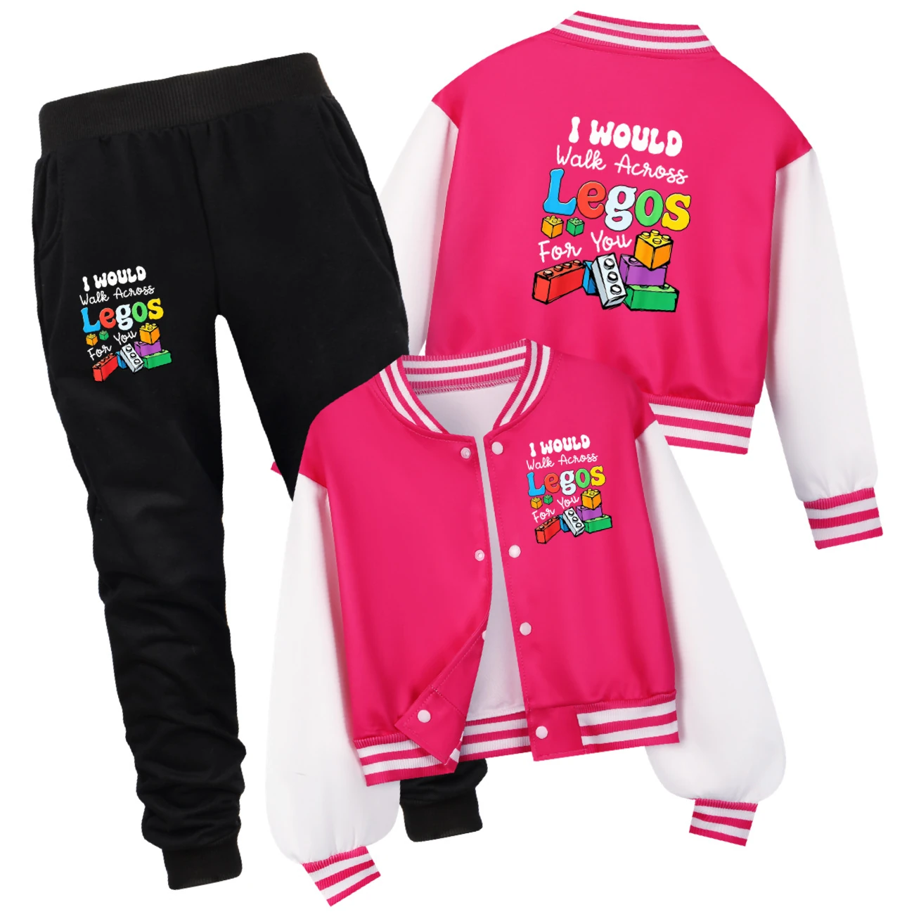 Playtime Varsity Layering Set — 5817 Edition, Style 11 · Set · Rose