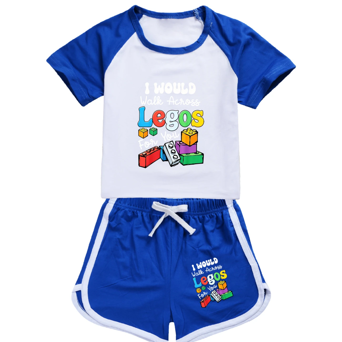 Tee & Shorts Active Set — 5817 Edition, Style 03 · Set · Blue