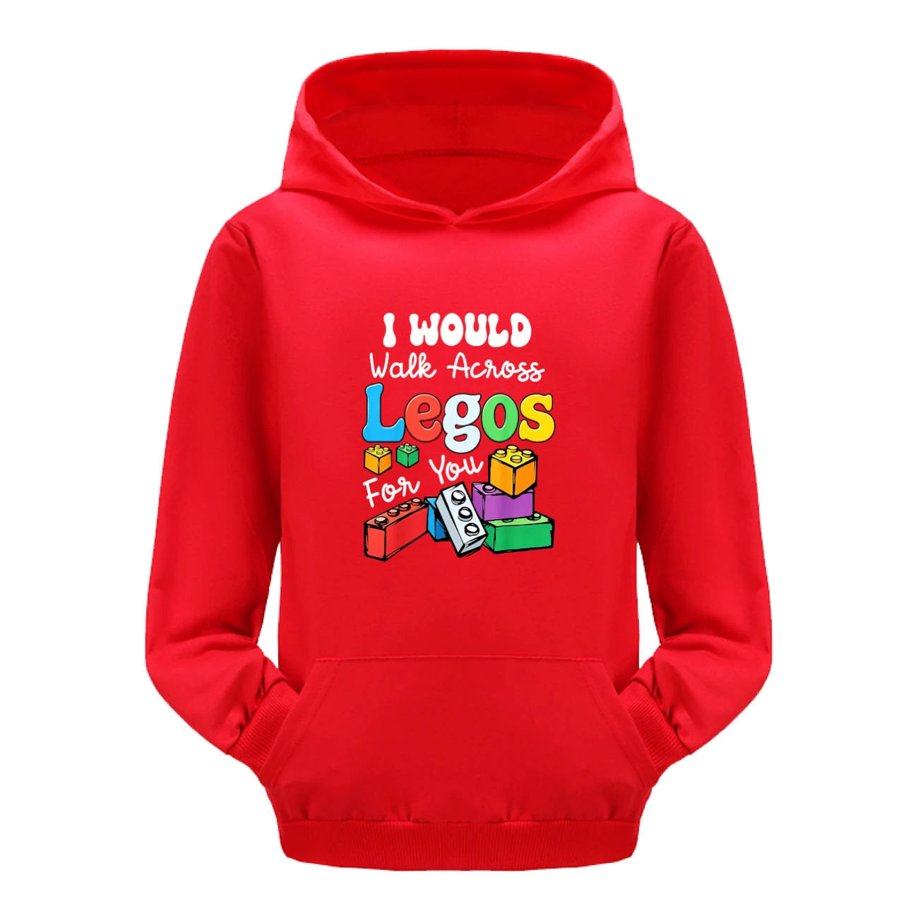Pouch-Pocket Hoodie Set — 5817 Edition, Style 04 · Red