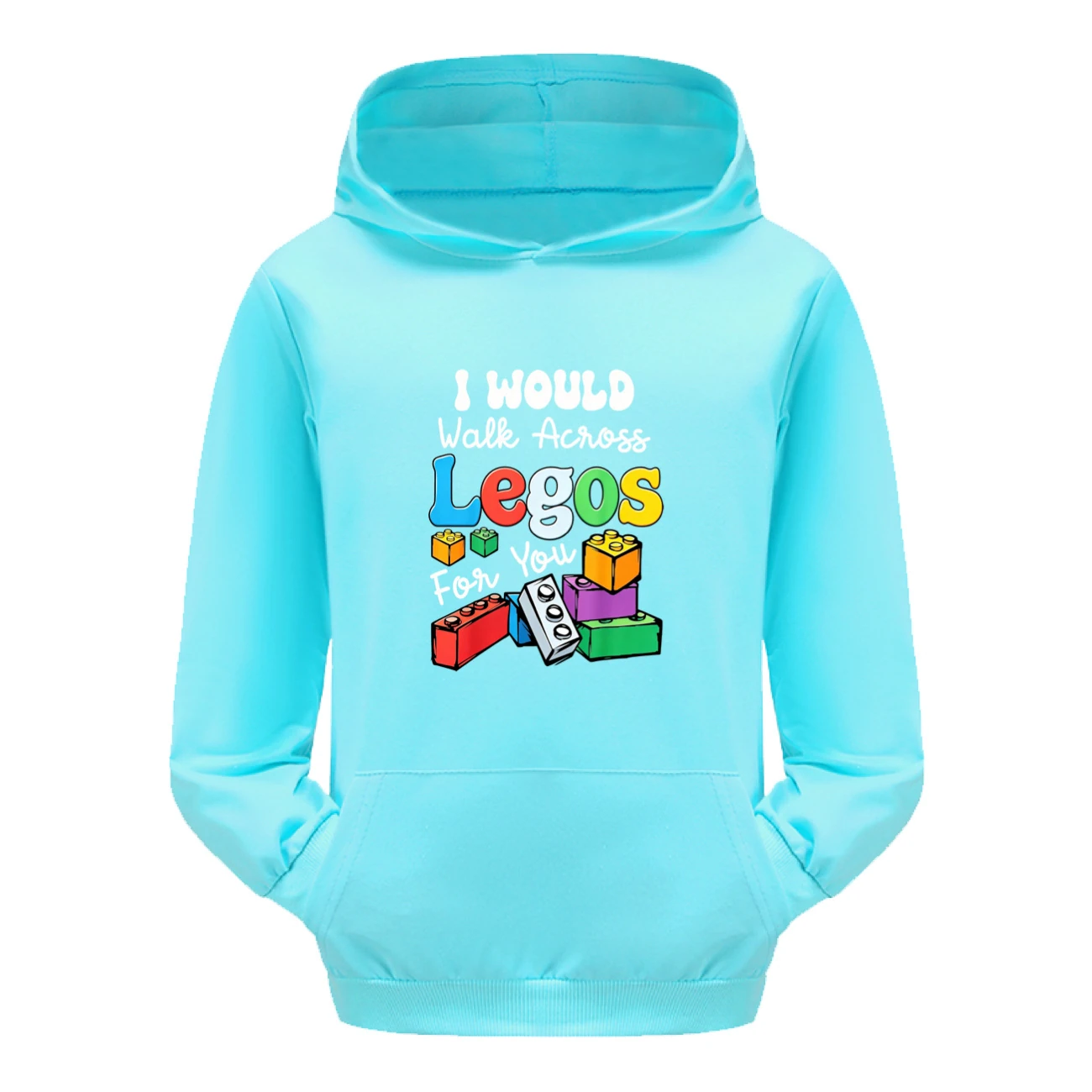 Pouch-Pocket Hoodie Set — 5817 Edition, Style 09 · Light Blue