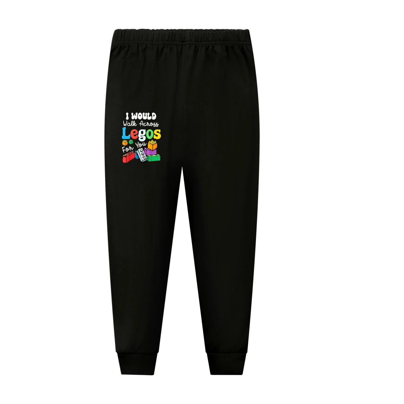 Kids’ Soft Lounge Bottoms Collection — 5817 Edition, Style 05 · Black