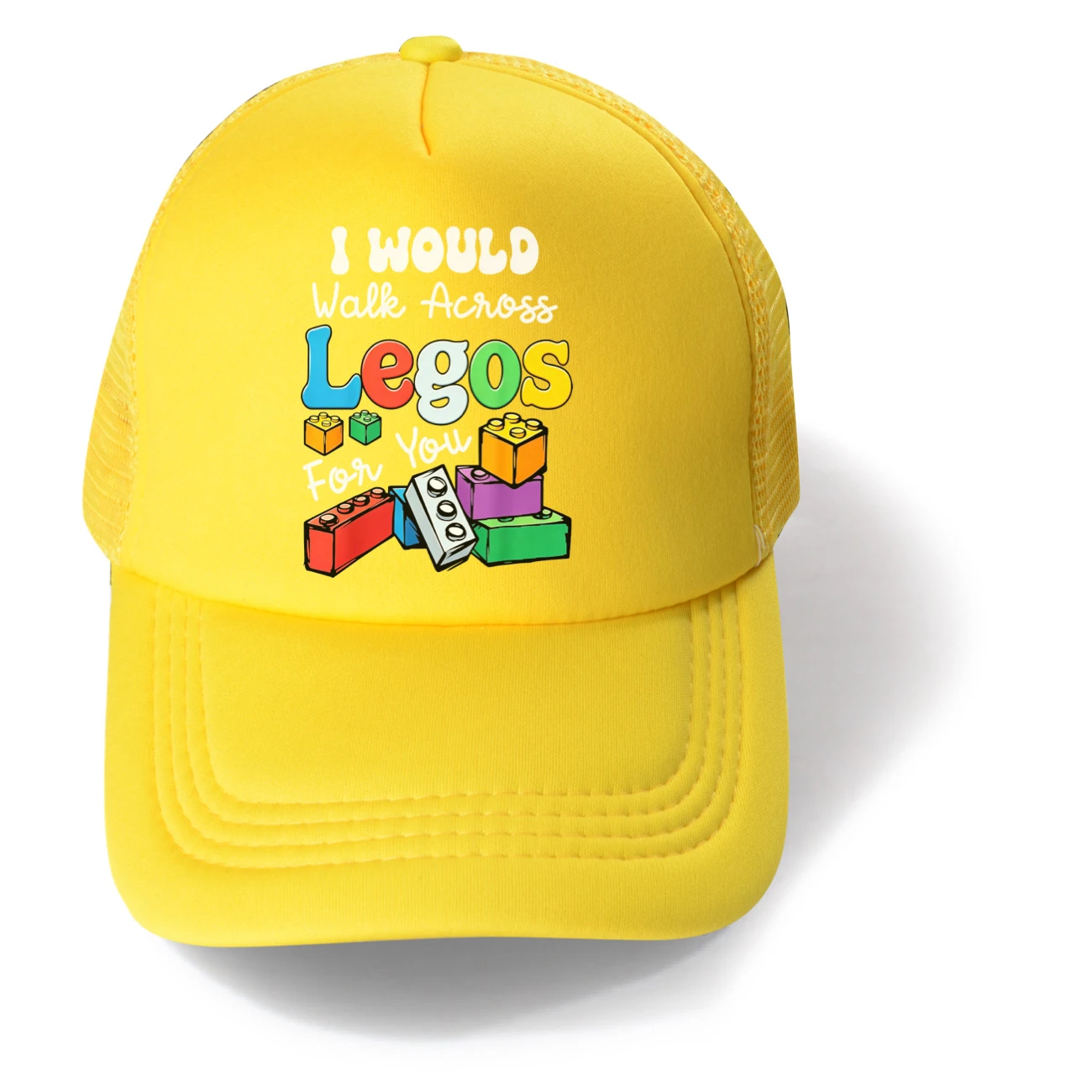 Kids’ Multi-Style Cap Collection — 5817 Edition, Style 02 · Yellow