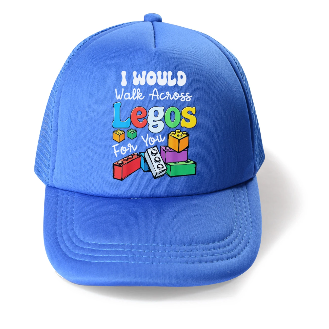Kids’ Multi-Style Cap Collection — 5817 Edition, Style 04 · Blue