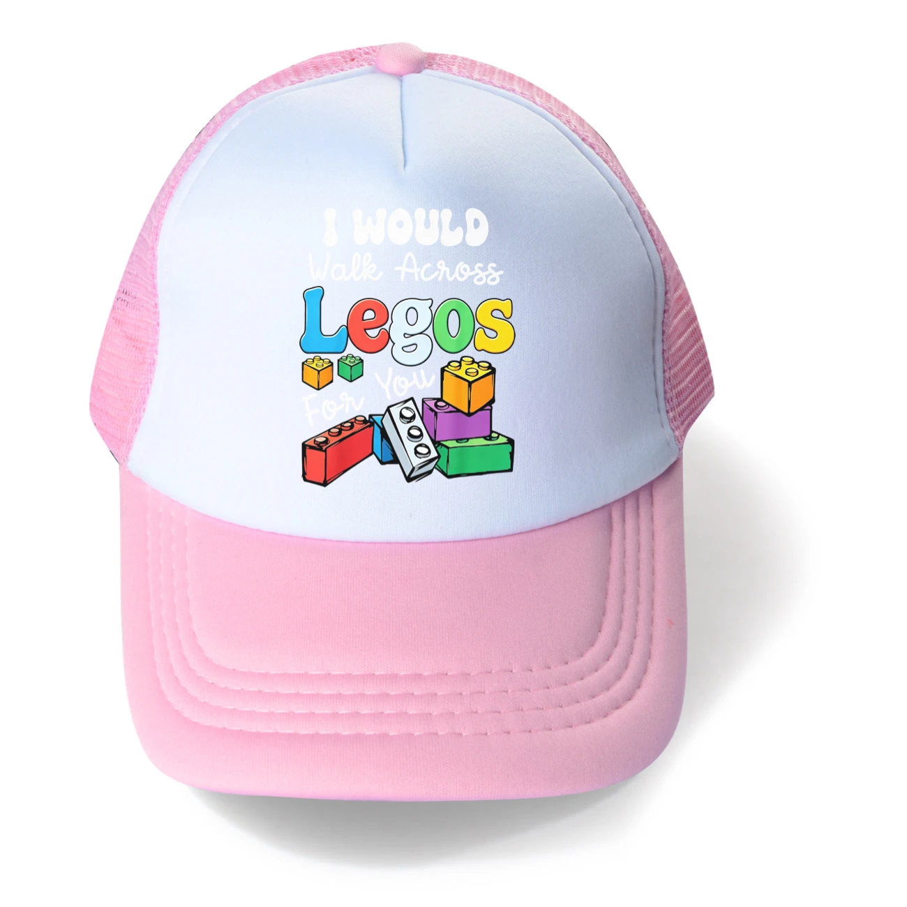 Kids’ Multi-Style Cap Collection — 5817 Edition, Style 07 · White