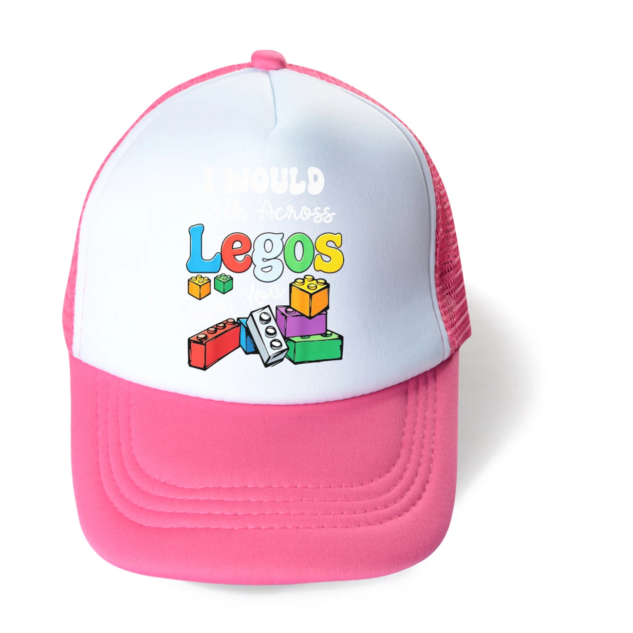Kids’ Multi-Style Cap Collection — 5817 Edition, Style 08 · Rose