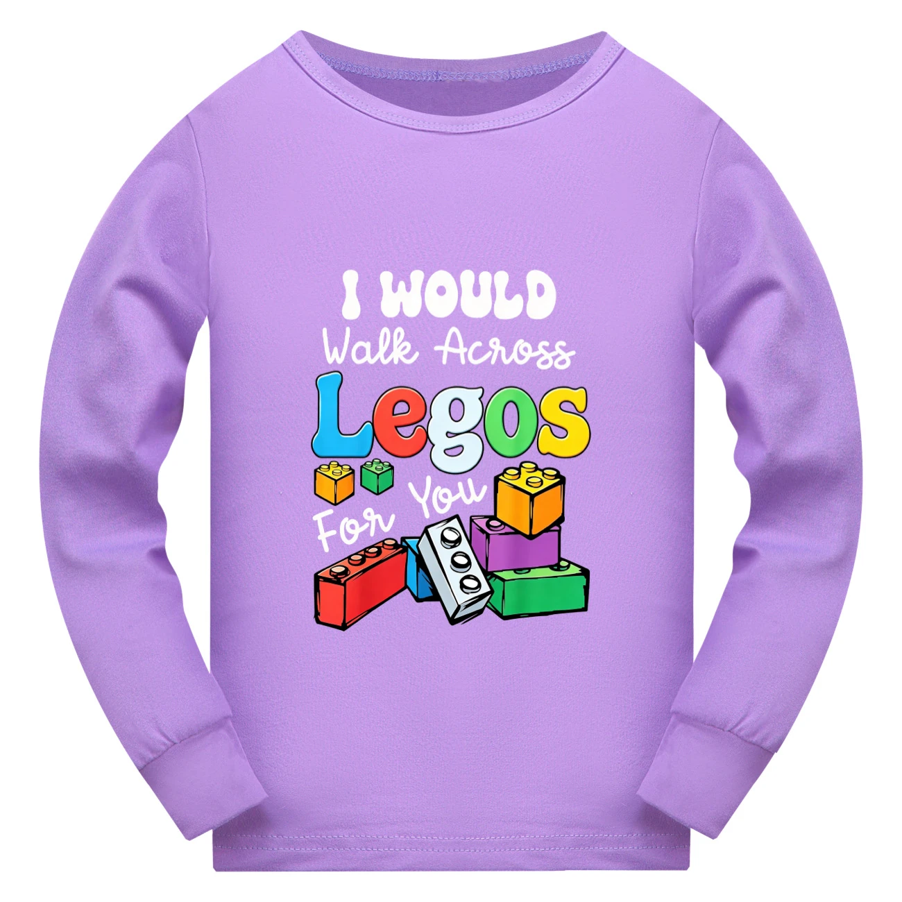 Everyday Long & Short Sleeve Tee — 5817 Edition, Style 01 · Long Sleeve · Purple
