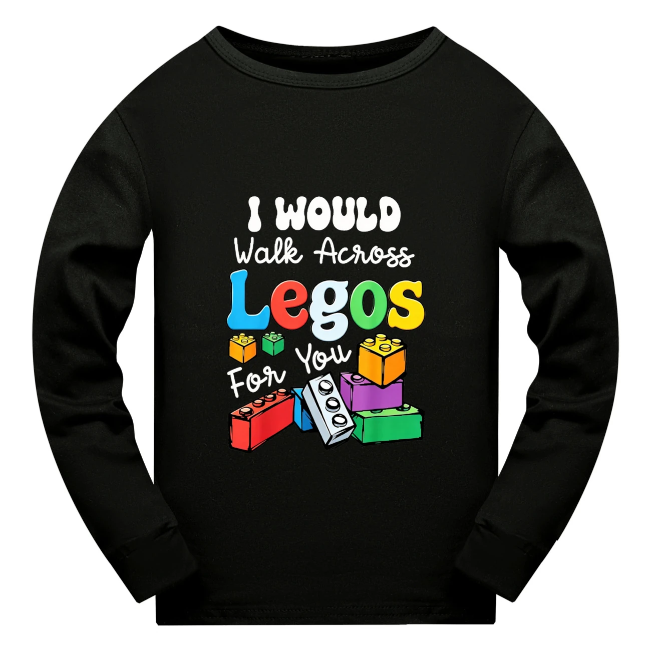 Everyday Long & Short Sleeve Tee — 5817 Edition, Style 05 · Long Sleeve · Black