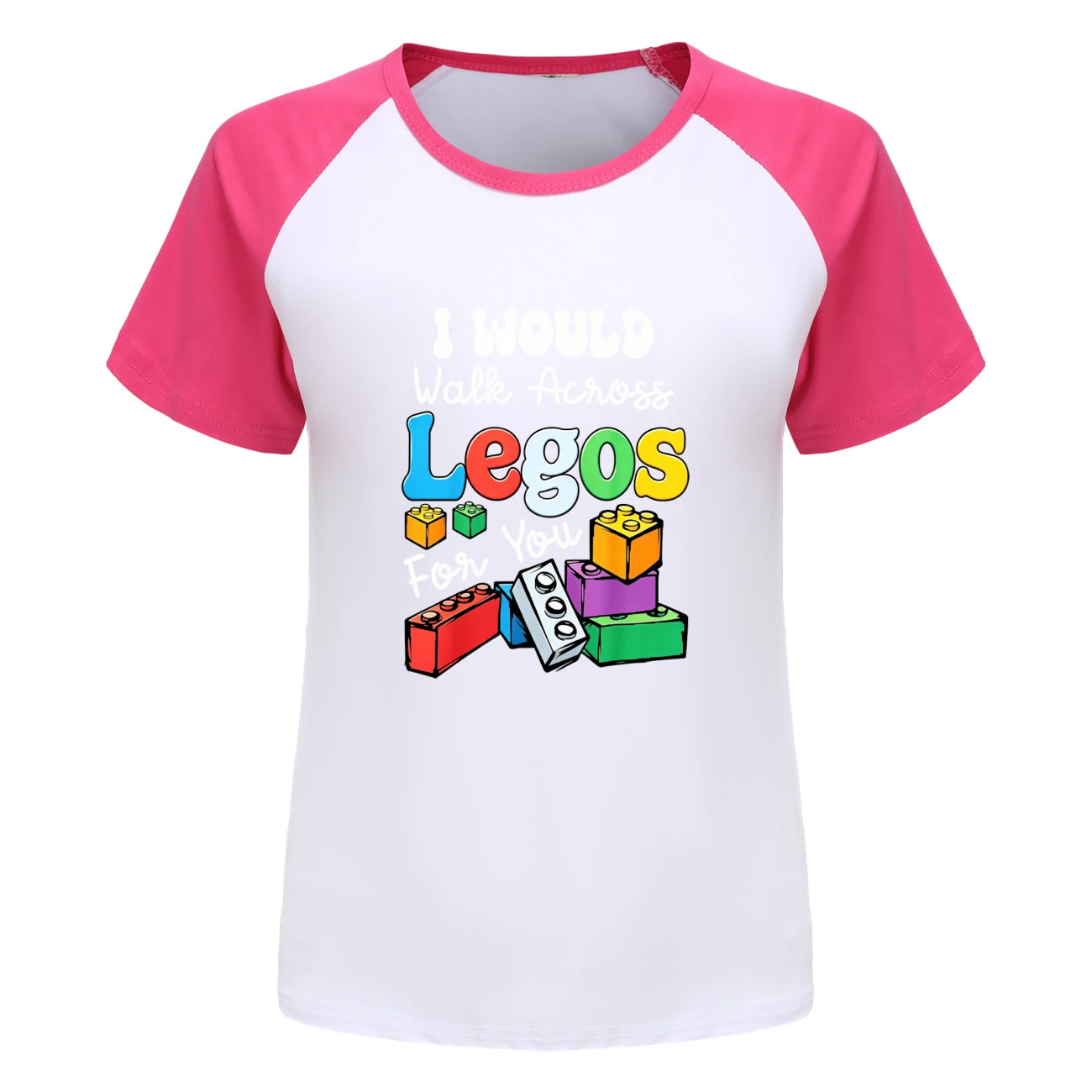 Everyday Long & Short Sleeve Tee — 5817 Edition, Style 10 · Short Sleeve · Rose