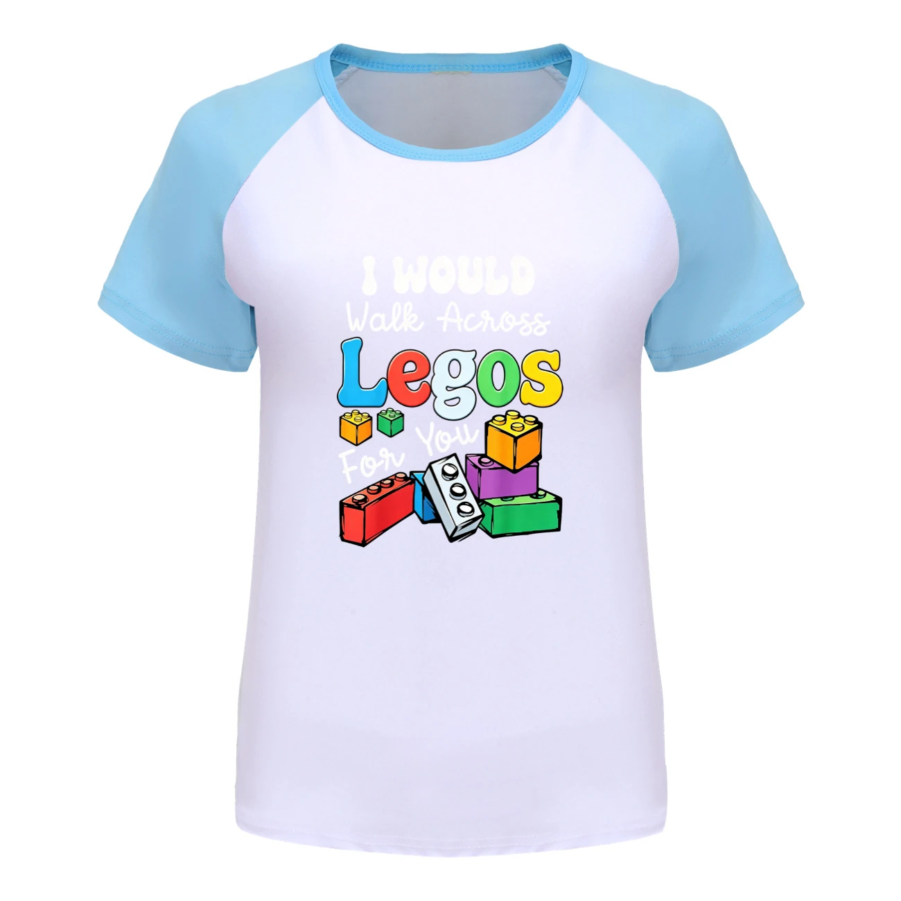 Everyday Long & Short Sleeve Tee — 5817 Edition, Style 11 · Short Sleeve · Light Blue