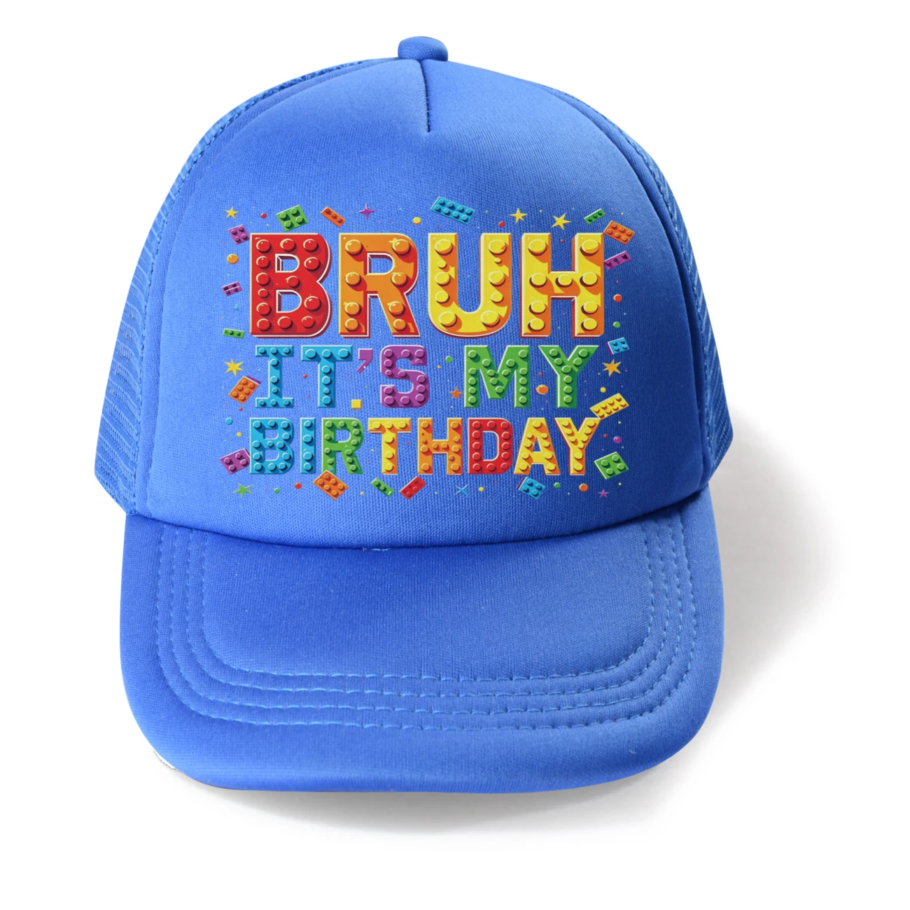 Kids’ Multi-Style Cap Collection — 5818 Edition, Style 04 · Blue