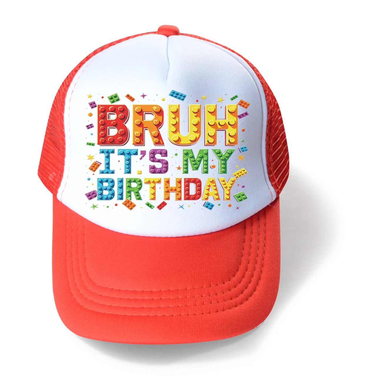 Kids’ Multi-Style Cap Collection — 5818 Edition, Style 06 · White