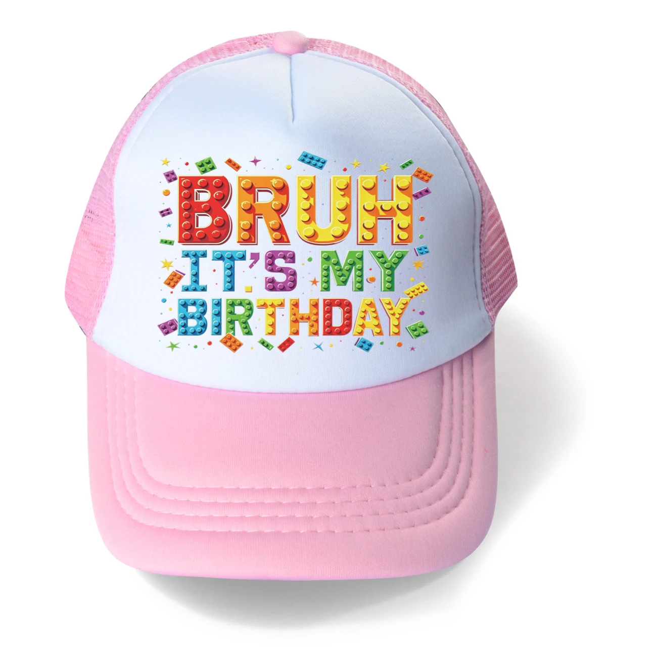 Kids’ Multi-Style Cap Collection — 5818 Edition, Style 07 · White