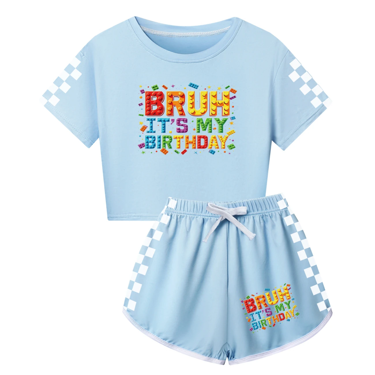 Family Lounge Set — 5818 Edition, Style 06 · Light Blue