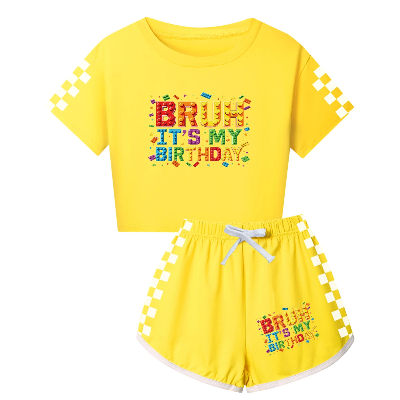 Family Lounge Set — 5818 Edition, Style 07 · Yellow
