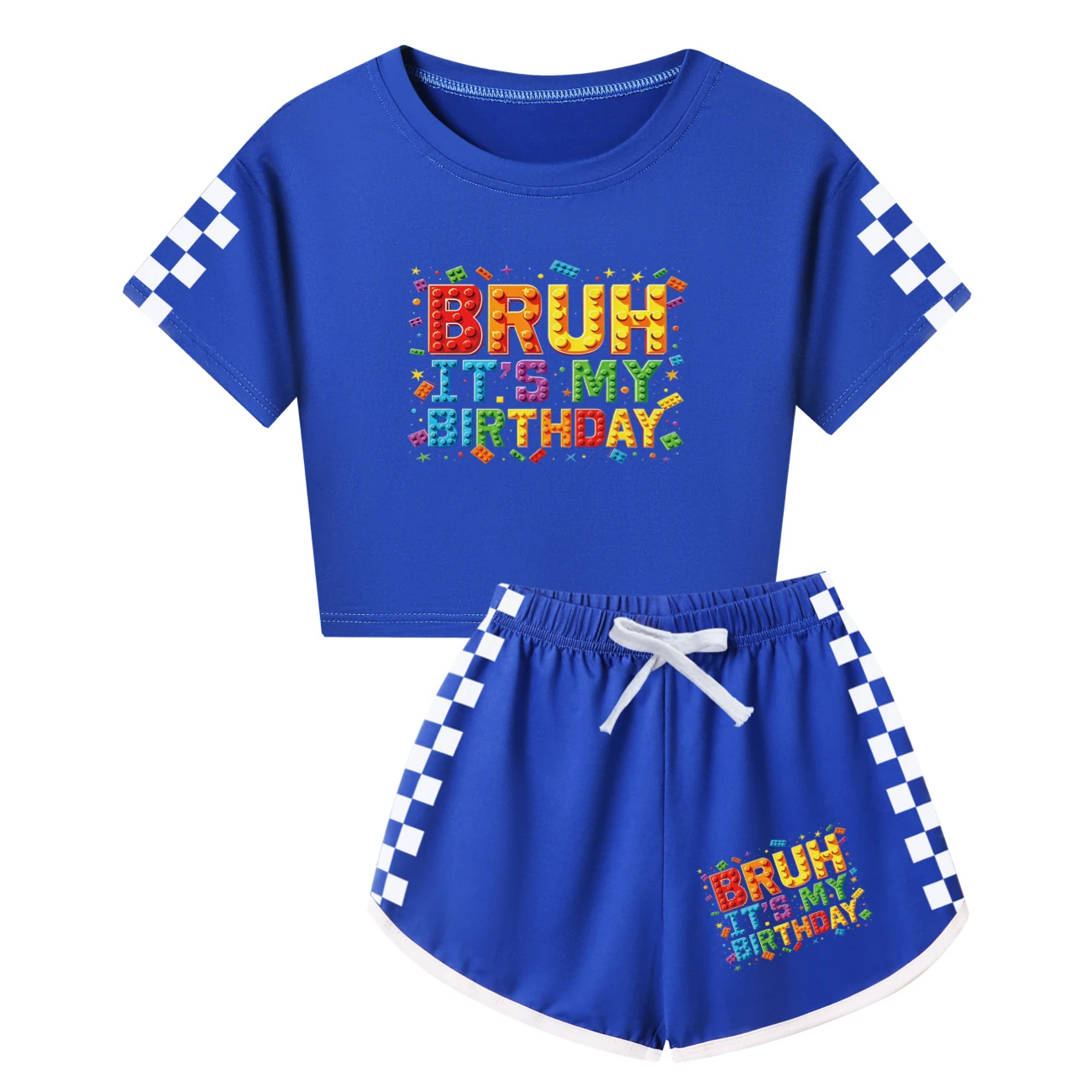 Family Lounge Set — 5818 Edition, Style 08 · Deep Blue