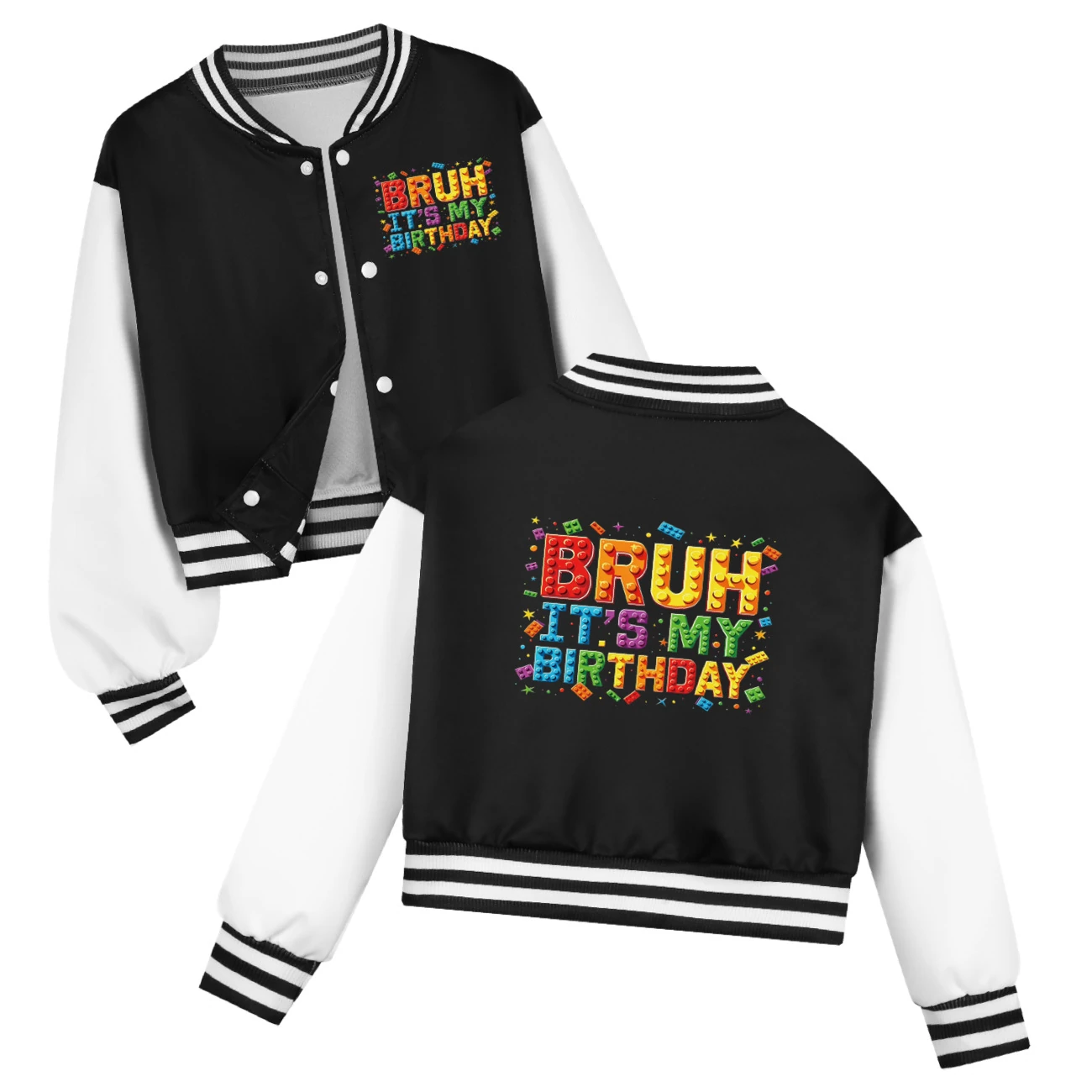 Playtime Varsity Layering Set — 5818 Edition, Style 02 · Black