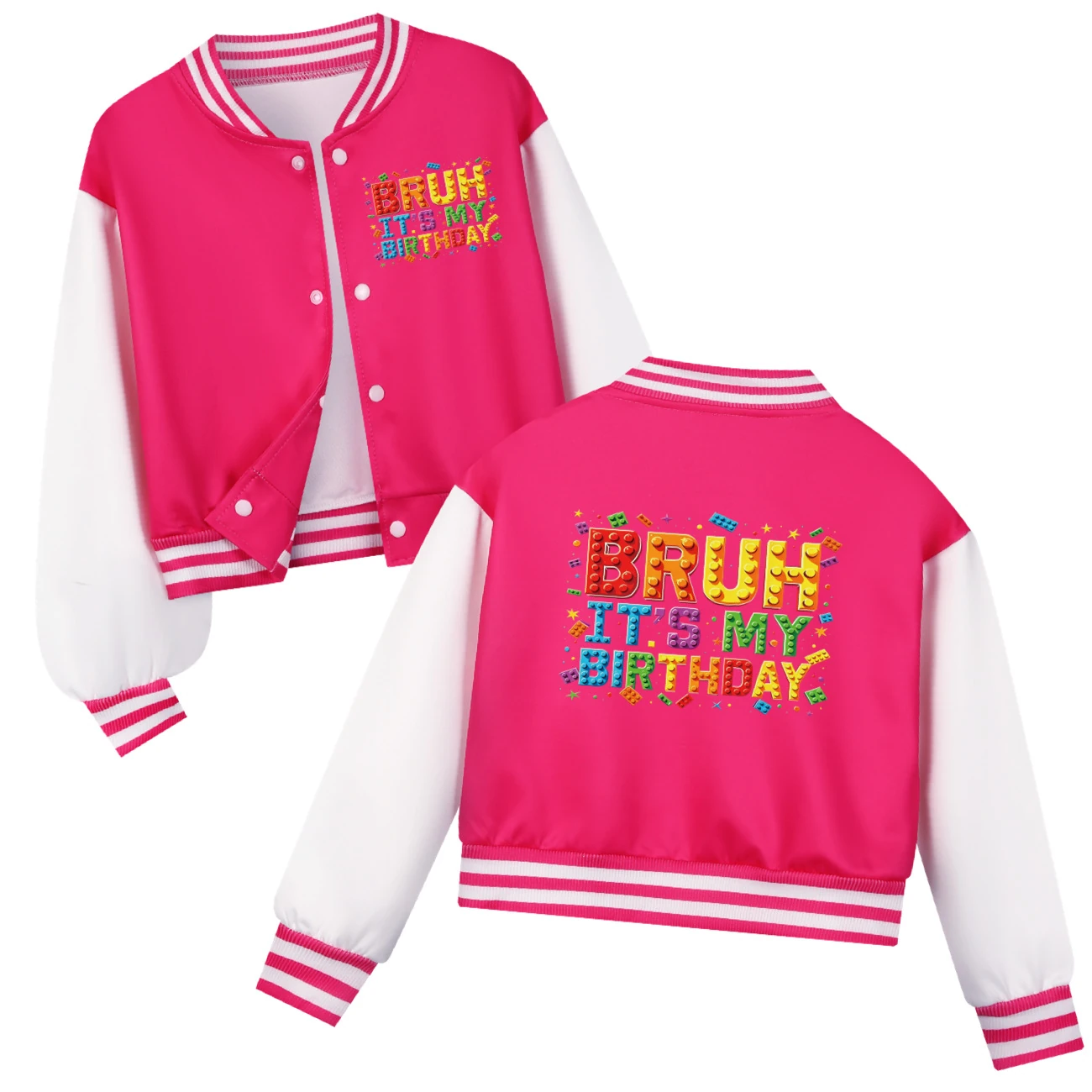 Playtime Varsity Layering Set — 5818 Edition, Style 05 · Rose