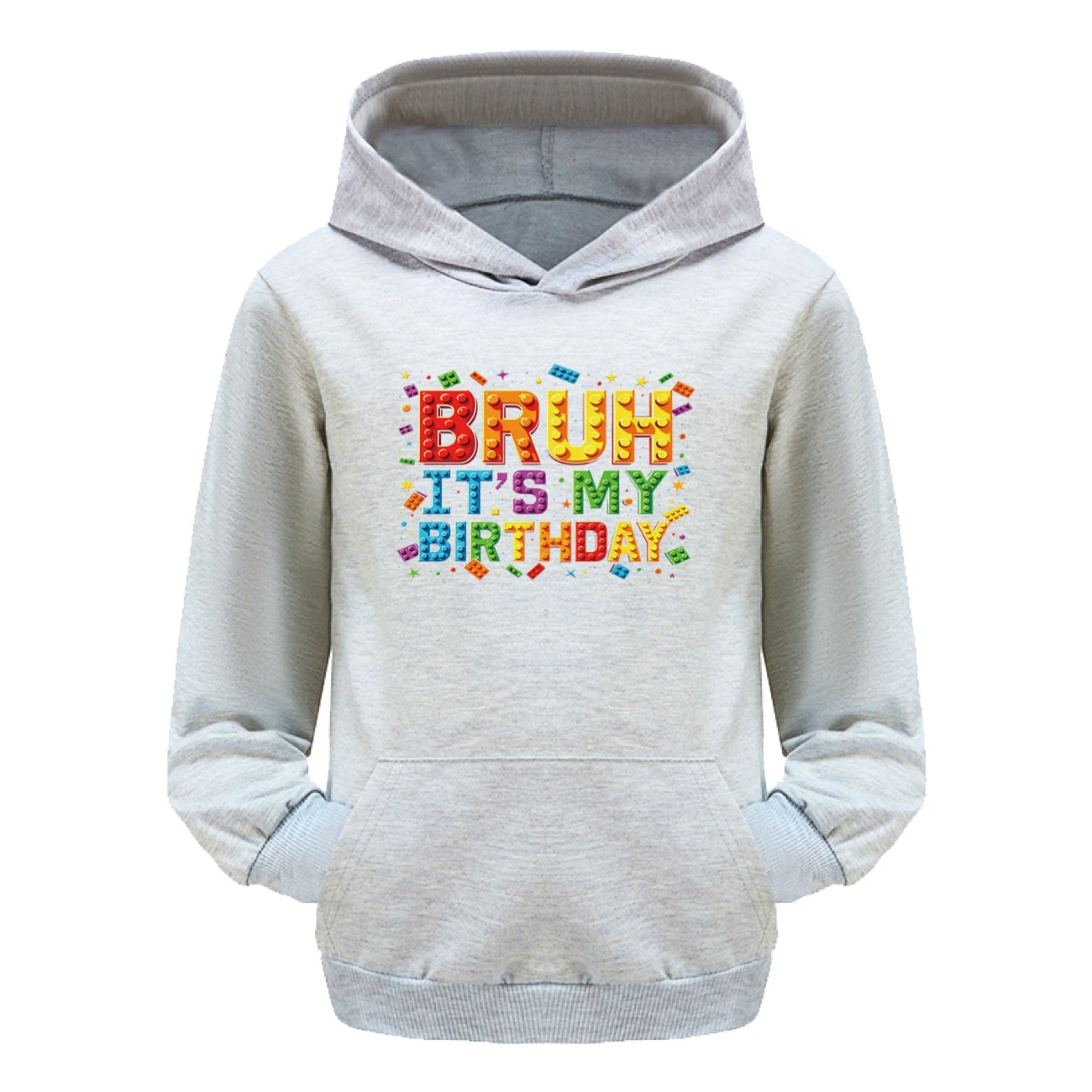 Pouch-Pocket Hoodie Set — 5818 Edition, Style 06 · Grey