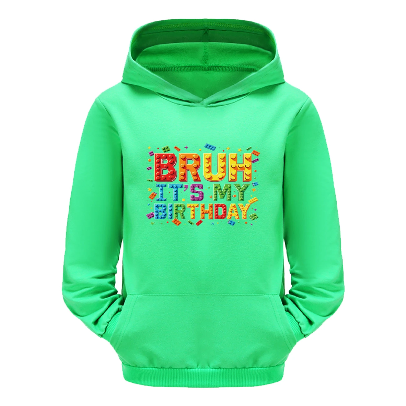 Pouch-Pocket Hoodie Set — 5818 Edition, Style 07 · Green