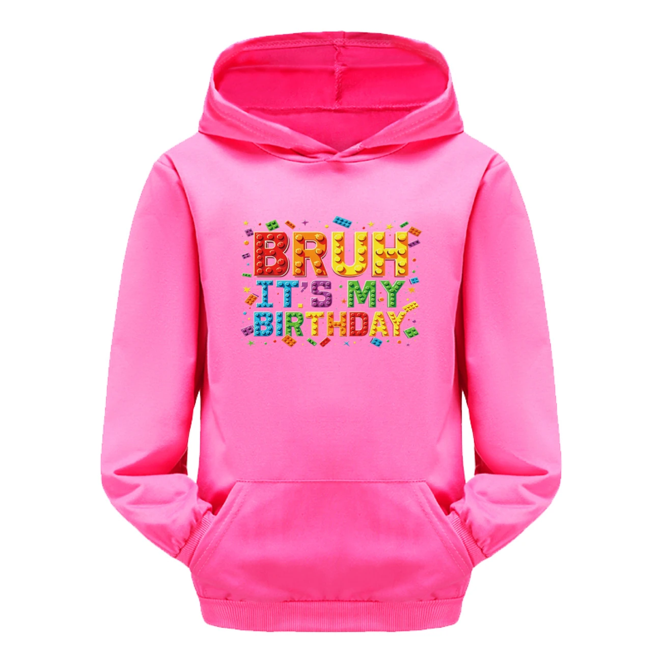 Pouch-Pocket Hoodie Set — 5818 Edition, Style 12 · Rose