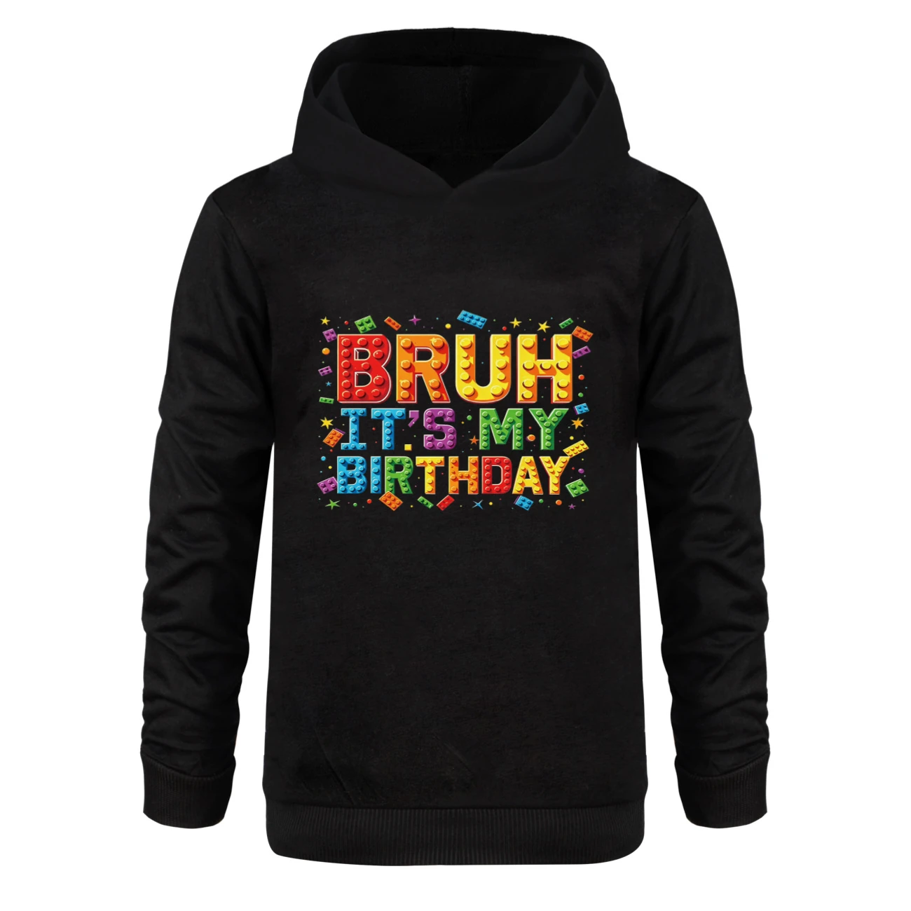 Classic Hoodie & Jogger Set — 5818 Edition, Style 04 · Black