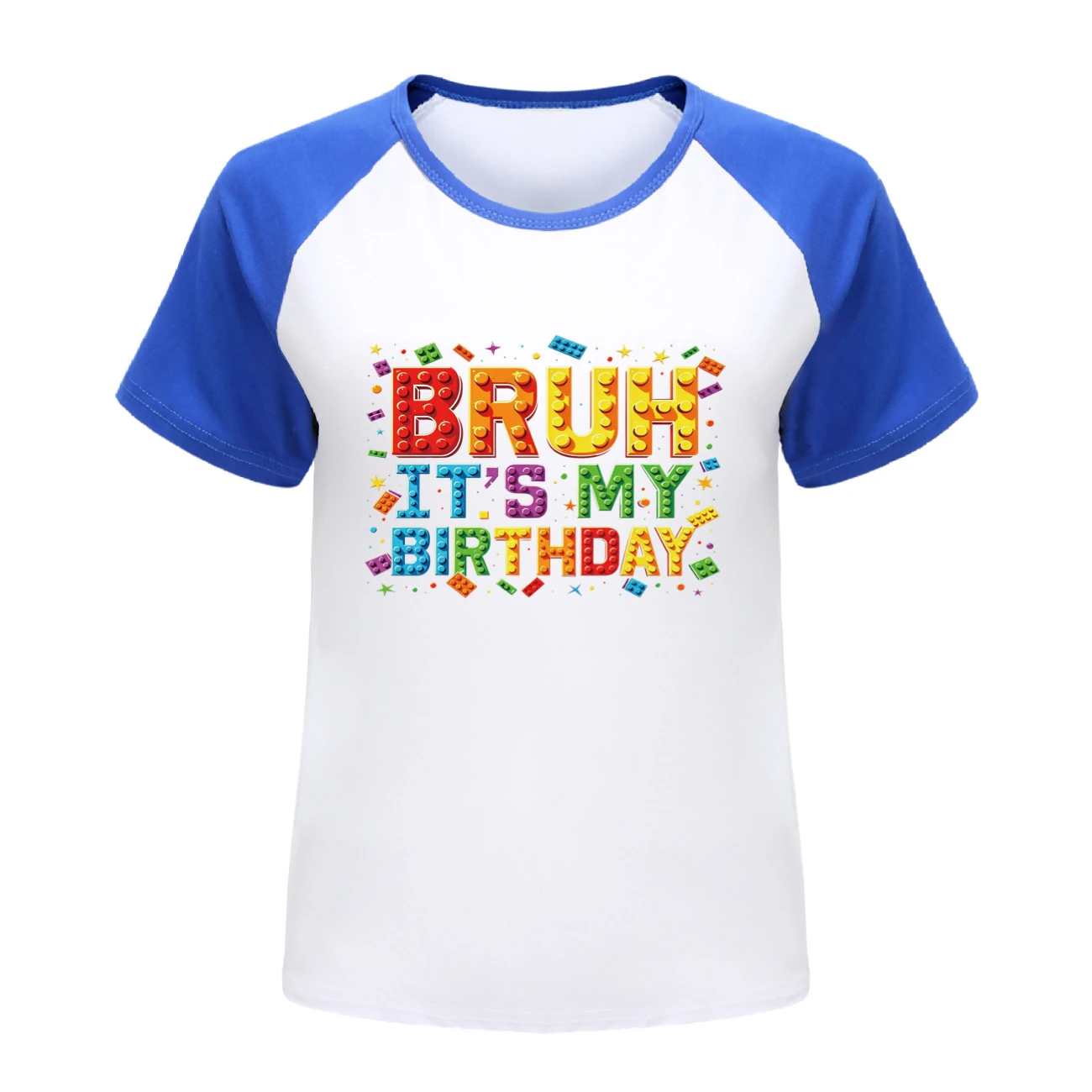Everyday Long & Short Sleeve Tee — 5818 Edition, Style 08 · Short Sleeve · Blue