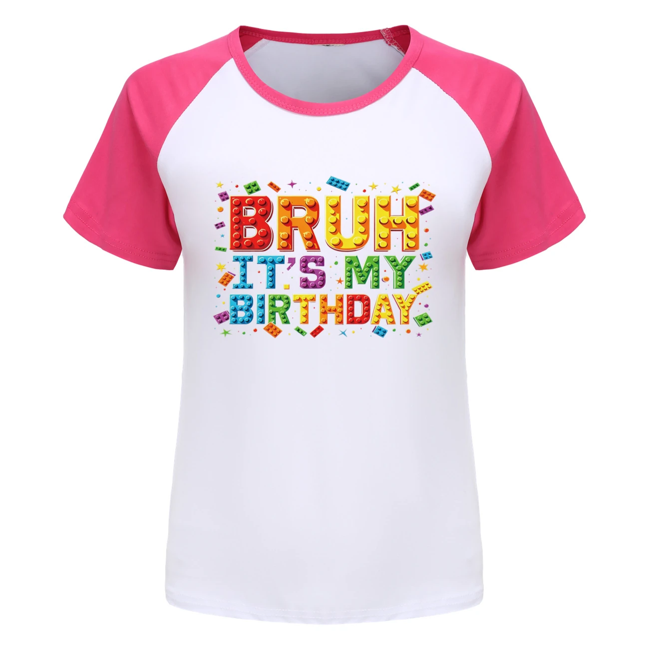 Everyday Long & Short Sleeve Tee — 5818 Edition, Style 10 · Short Sleeve · Rose