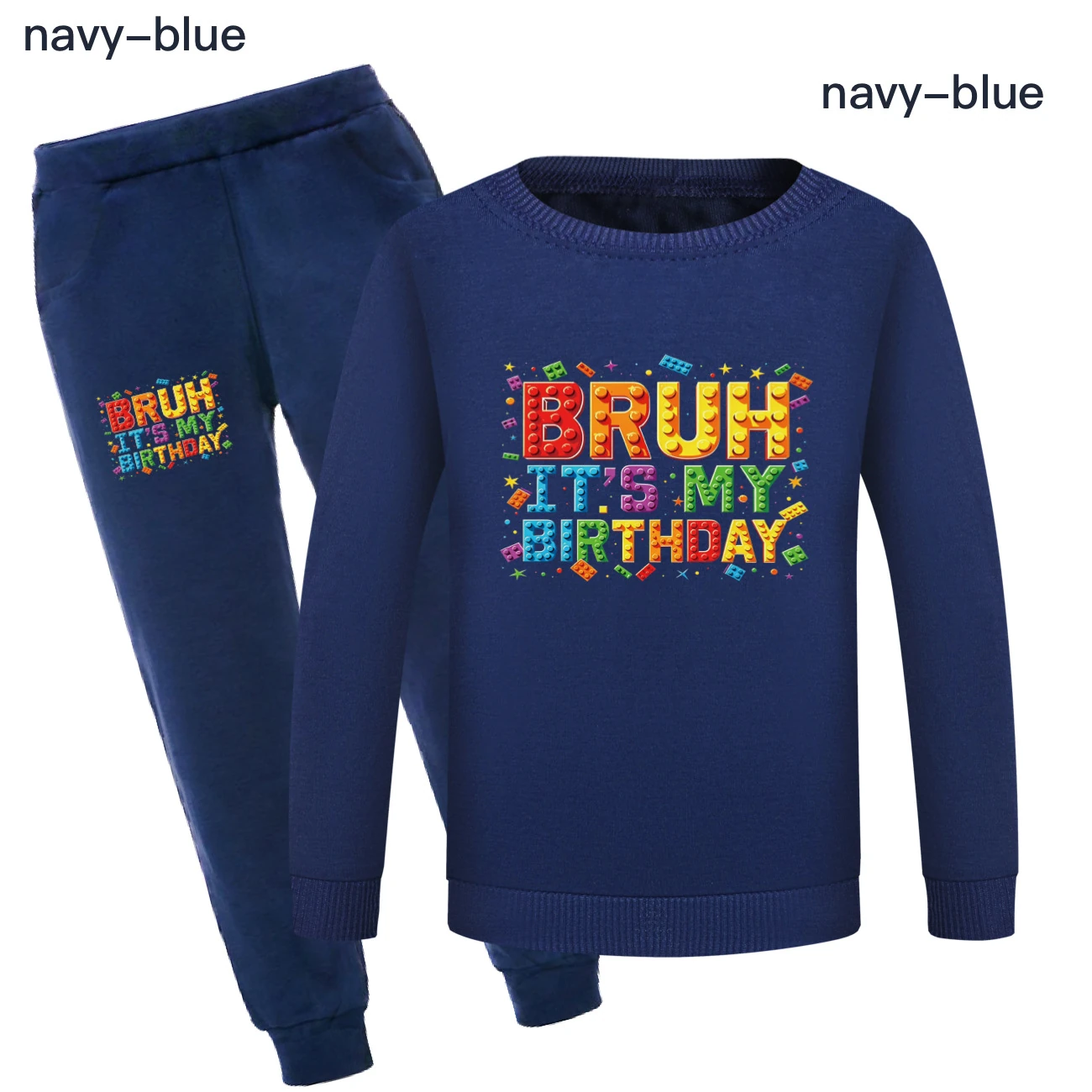 Crewneck Sweatshirt Set — 5818 Edition, Style 03 · Set · Royal Blue