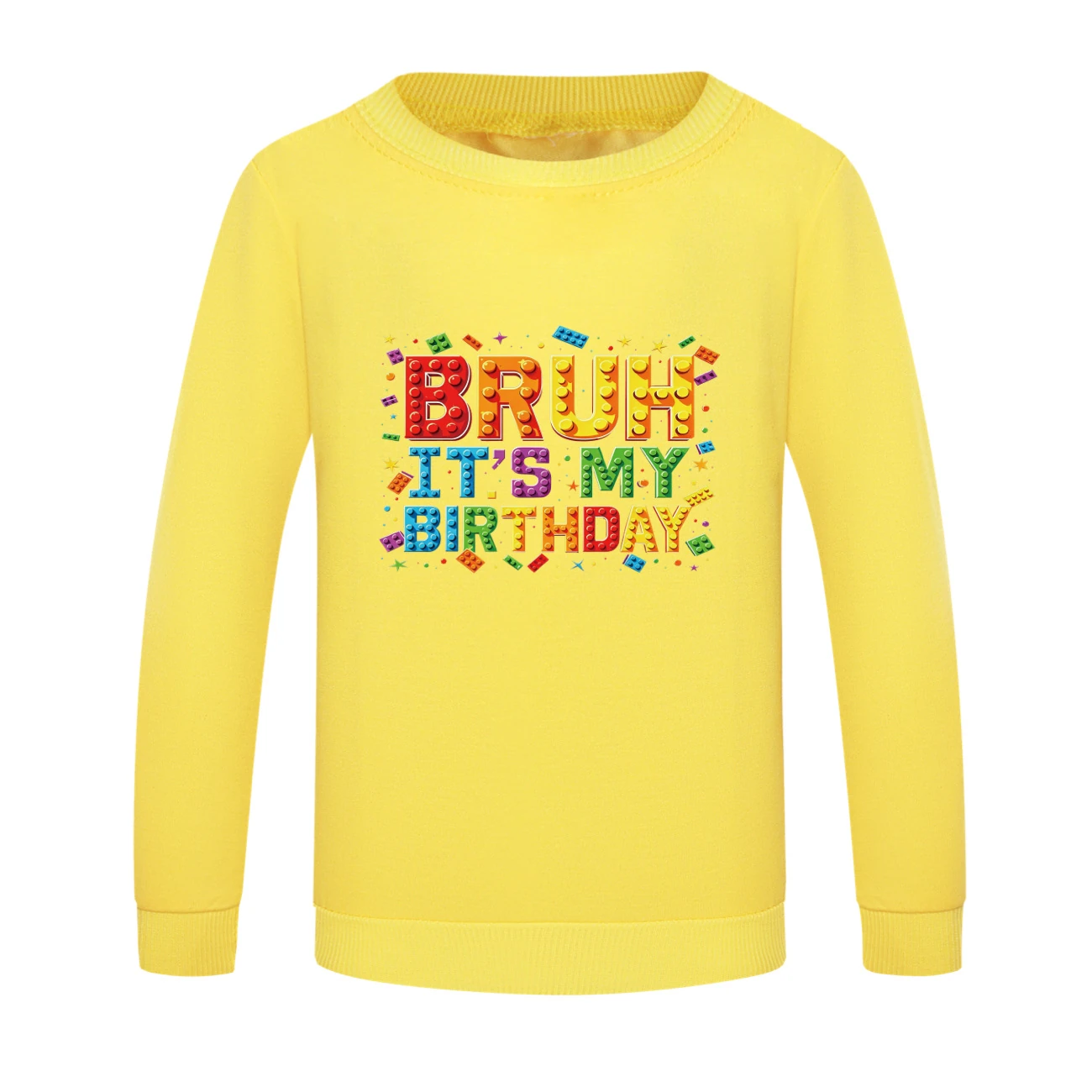 Crewneck Sweatshirt Set — 5818 Edition, Style 06 · Crewneck · Yellow