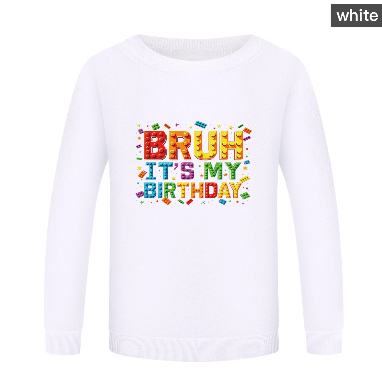 Crewneck Sweatshirt Set — 5818 Edition, Style 07 · Crewneck · White