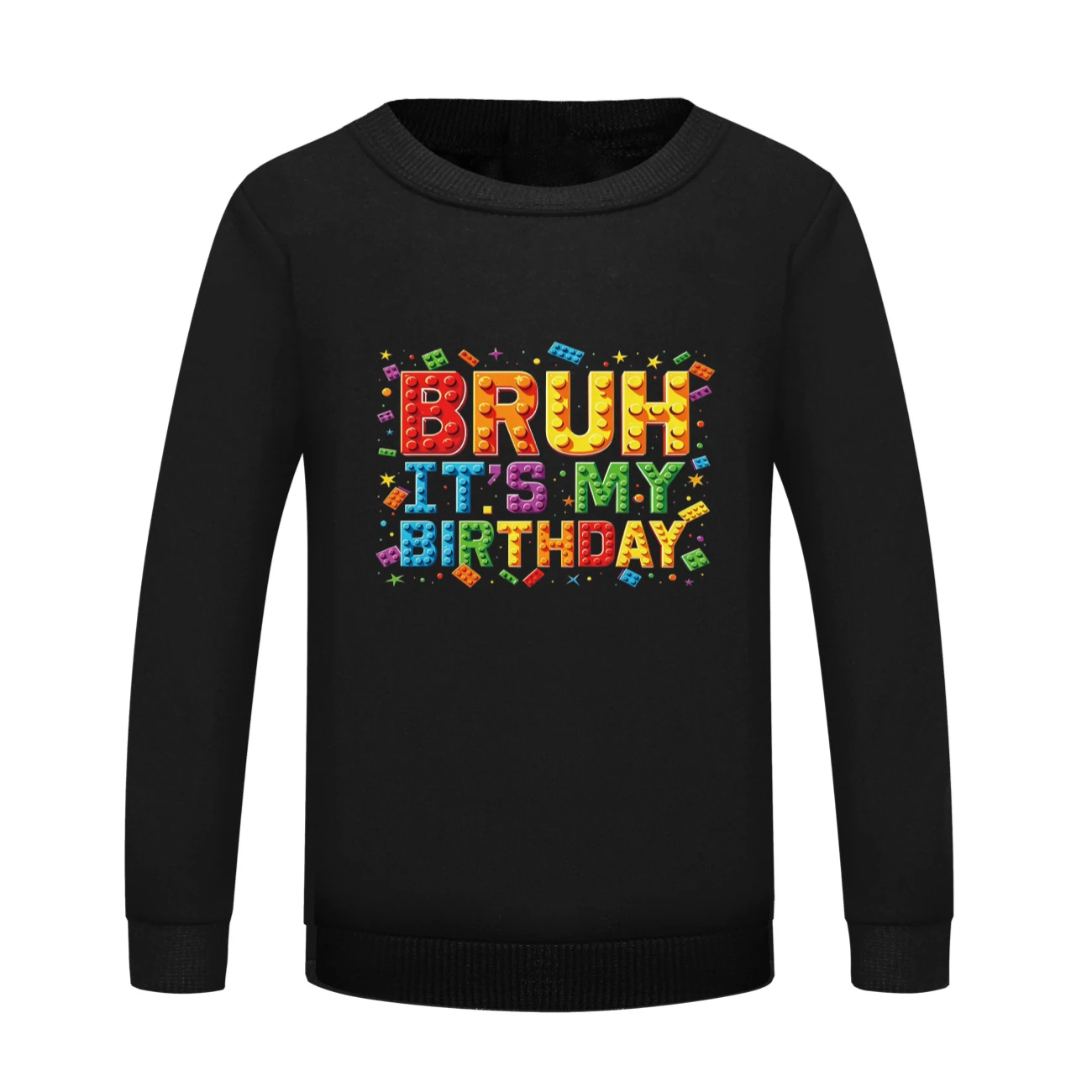 Crewneck Sweatshirt Set — 5818 Edition, Style 09 · Crewneck · Black