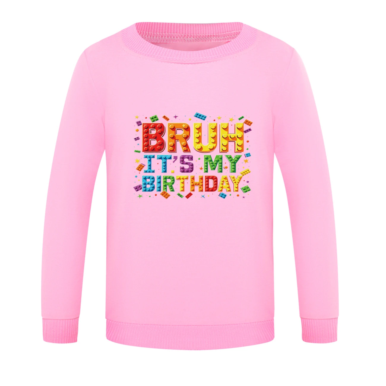 Crewneck Sweatshirt Set — 5818 Edition, Style 12 · Crewneck · Pink