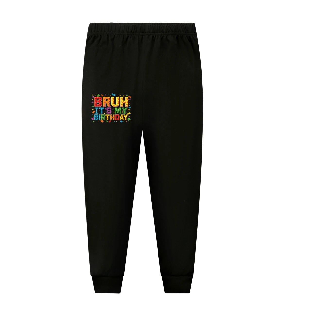 Kids’ Soft Lounge Bottoms Collection — 5818 Edition, Style 05 · Black