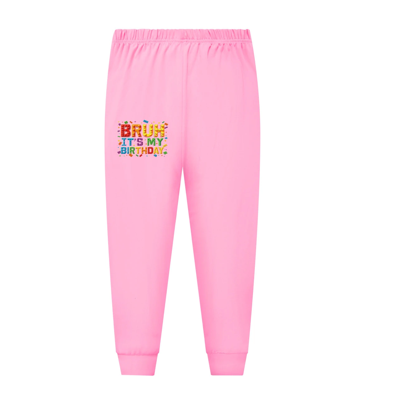 Kids’ Soft Lounge Bottoms Collection — 5818 Edition, Style 07 · Pink
