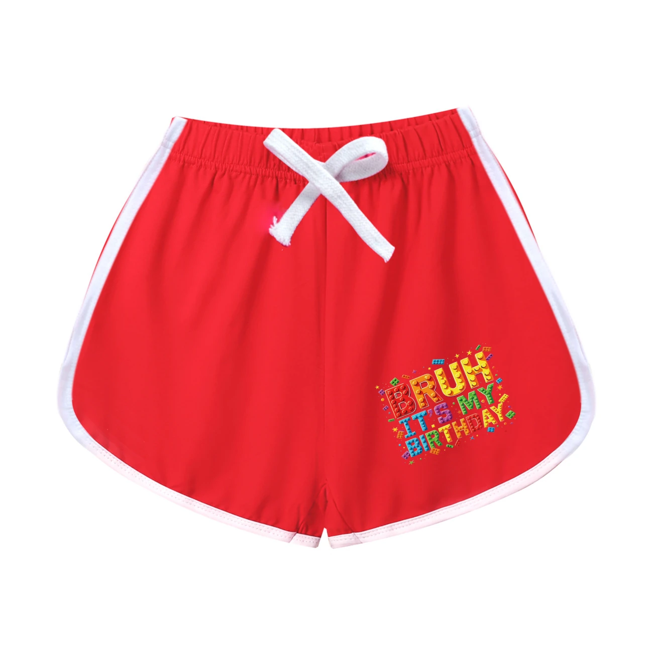 Kids’ Soft Lounge Bottoms Collection — 5818 Edition, Style 08 · Red