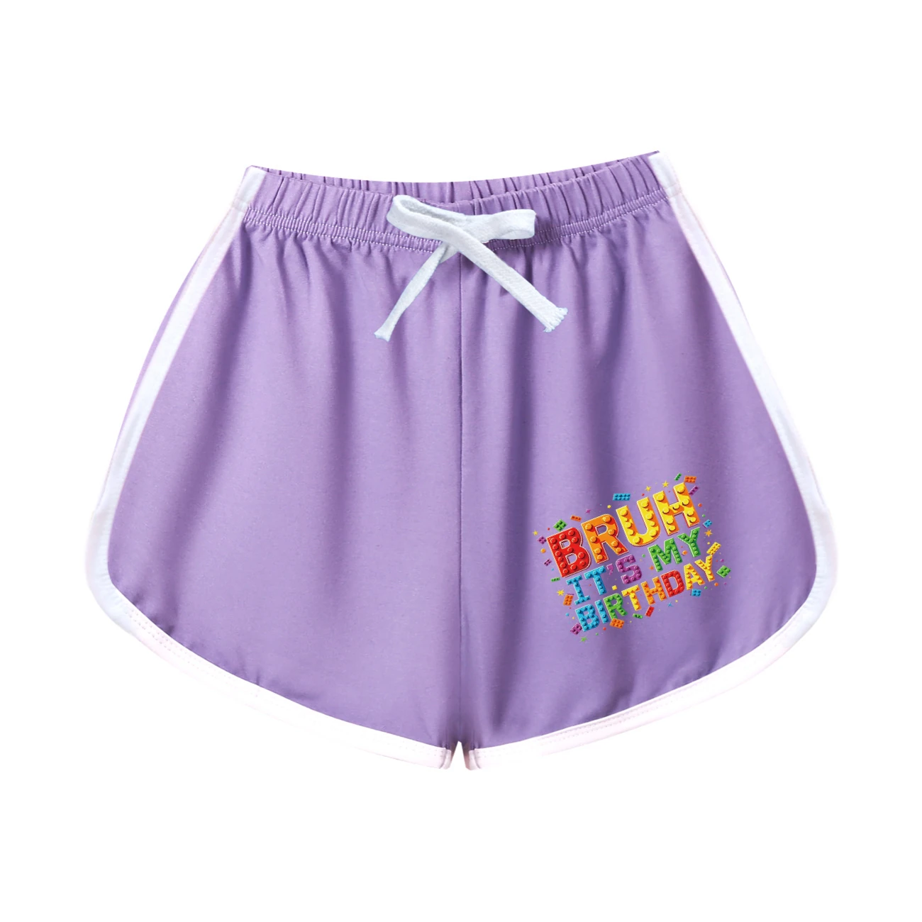 Kids’ Soft Lounge Bottoms Collection — 5818 Edition, Style 11 · Purple