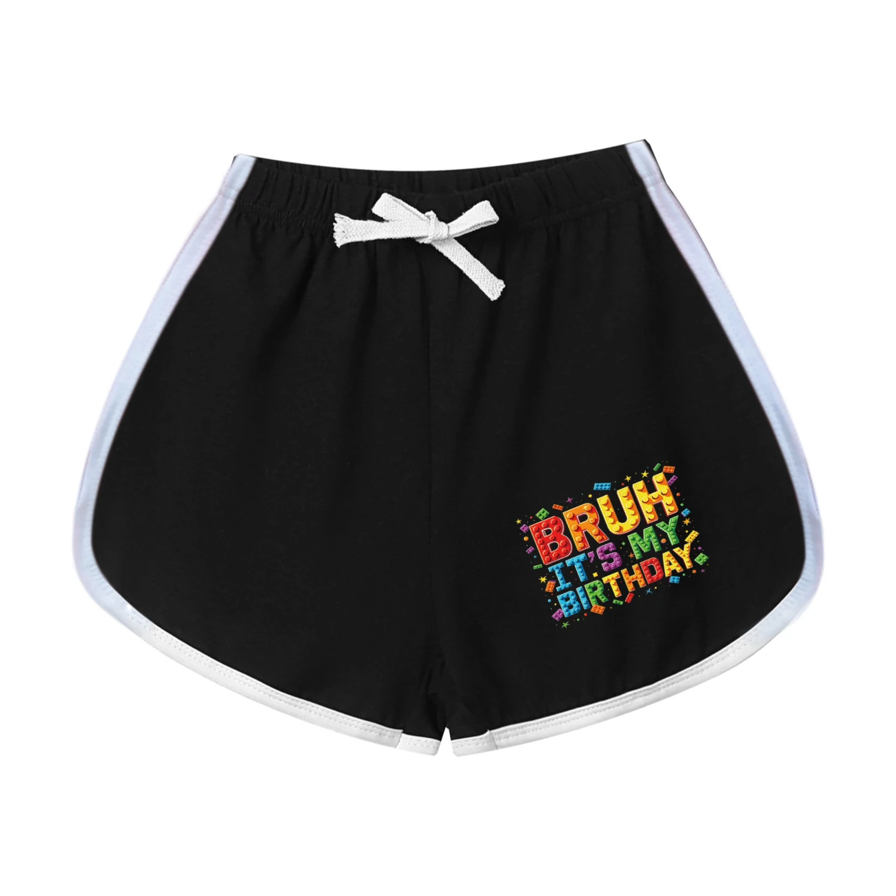 Kids’ Soft Lounge Bottoms Collection — 5818 Edition, Style 12 · Black