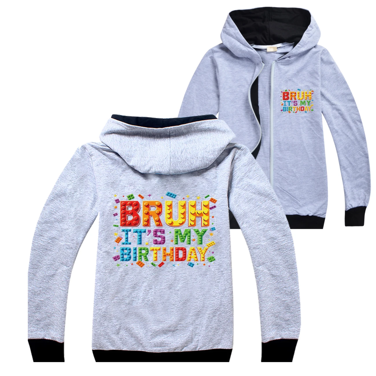 Zip-Up Track Set — 5818 Edition, Style 01 · Grey