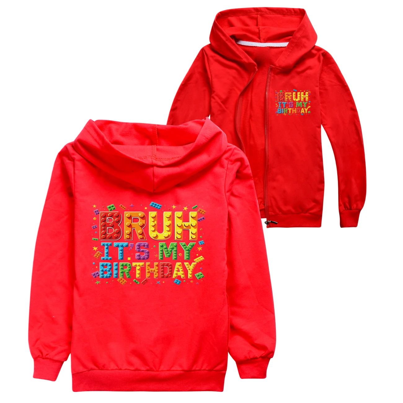 Zip-Up Track Set — 5818 Edition, Style 03 · Red
