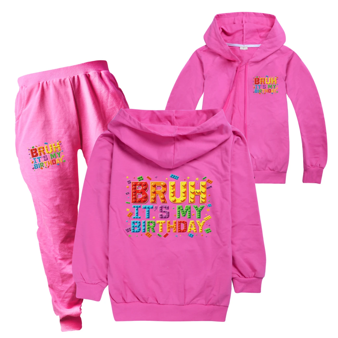 Zip-Up Track Set — 5818 Edition, Style 09 · Set · Rose