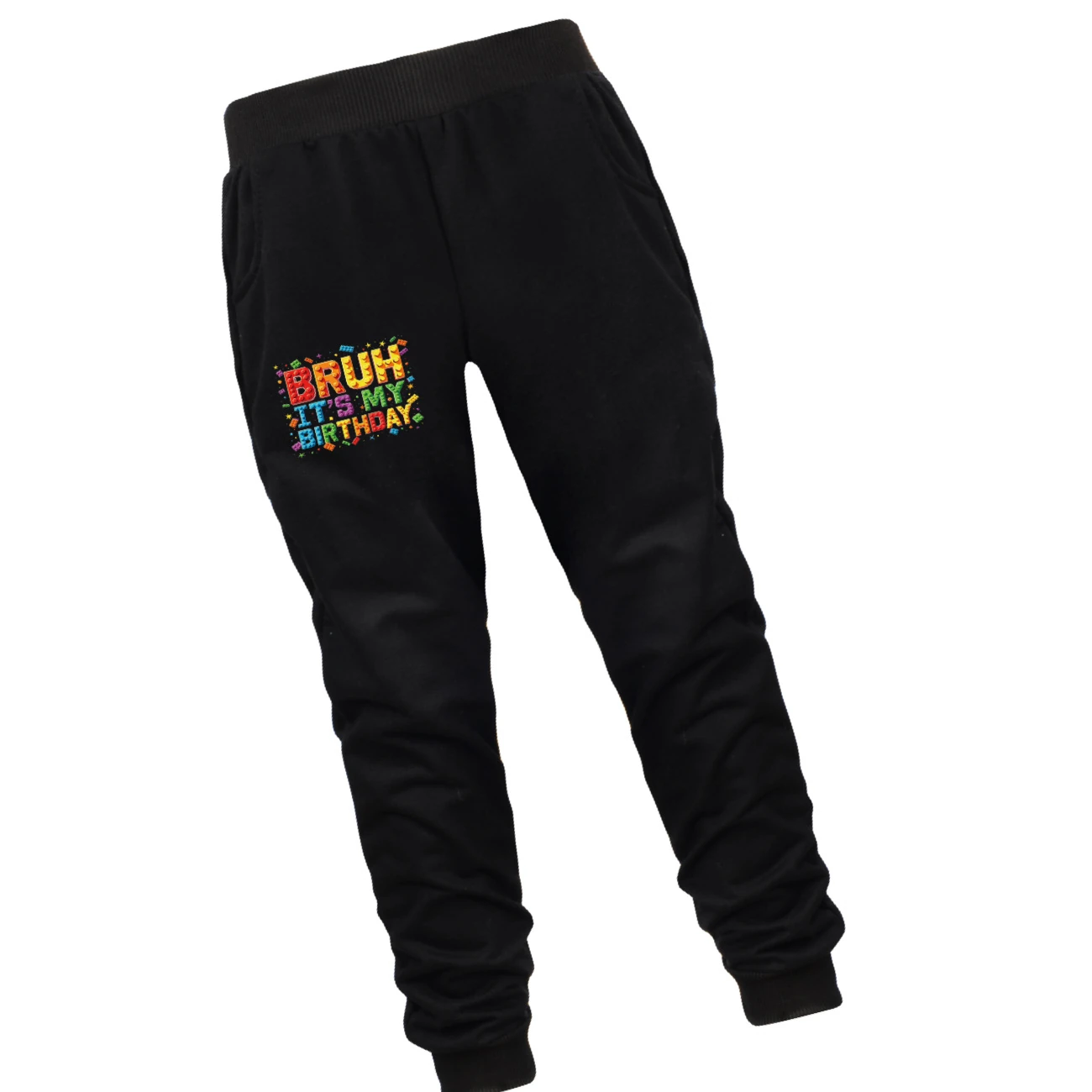 Kids’ Denim & Active Bottoms Collection — 5818 Edition, Style 01 · Black