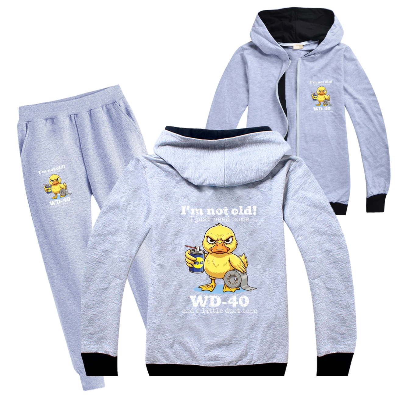 Zip-Up Track Set — 5820 Edition, Style 08 · Set · Grey