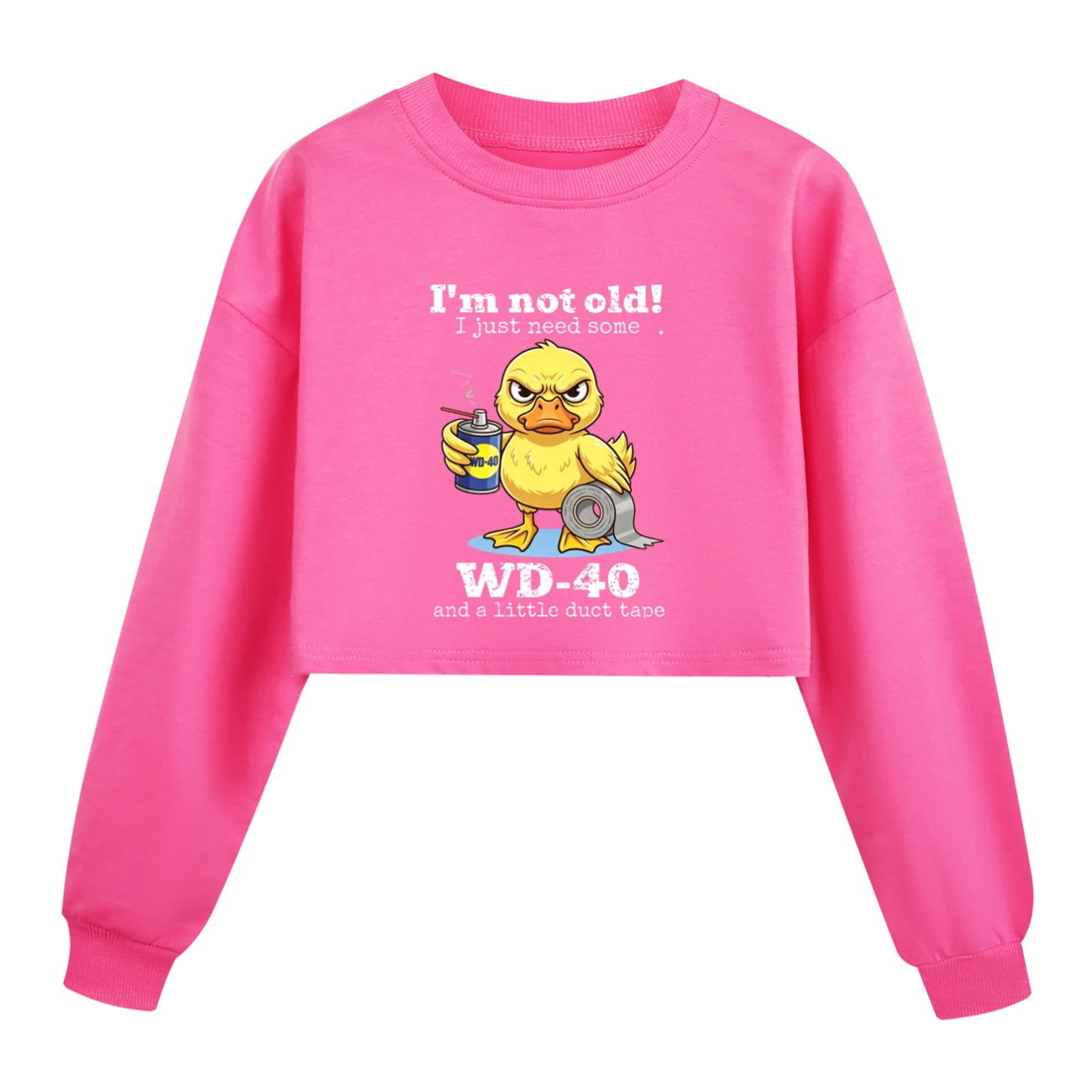 Cropped Sweatshirt Play Set — 5820 Edition, Style 07 · Rose