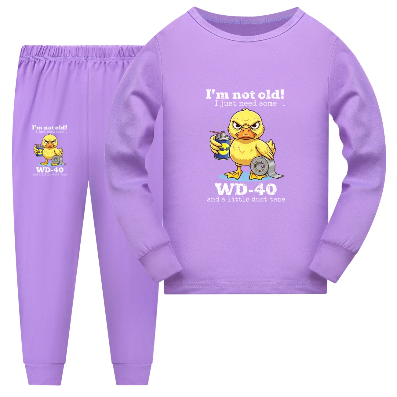 Family Lounge Set — 5820 Edition, Style 09 · Long Sleeve · Purple
